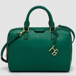 HENRI BENDEL Green Satchel